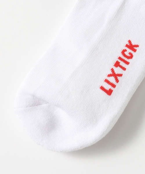 LIXTICK(リックスティック)の「LIXTICK/リックスティック DRIP SOCKS 3PACK 2ND(ソックス/靴下・メンズ・ホワイト・FREE)」の2枚目の写真
