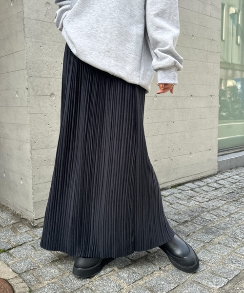セール】ベロアプリーツナロースカート（スカート）｜CLEA（クレア）の