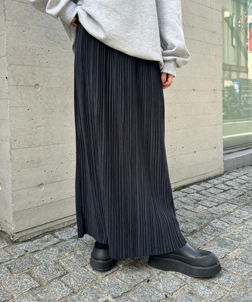 セール】ベロアプリーツナロースカート（スカート）｜CLEA（クレア）の