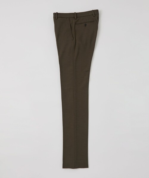 UNITED ARROWS（ユナイテッドアローズ）の「ジャージ ノープリーツ テーパード スラックス COMFORT EASY-MODEL（スーツパンツ・メンズ・オリーブ/ネイビー・46/48/50/52/44）」の10枚目の写真