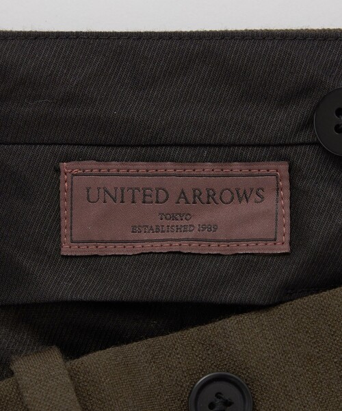 UNITED ARROWS（ユナイテッドアローズ）の「ジャージ ノープリーツ テーパード スラックス COMFORT EASY-MODEL（スーツパンツ・メンズ・オリーブ/ネイビー・46/48/50/52/44）」の19枚目の写真