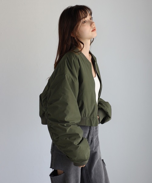 cropped MA-1 / クロップド丈MA-1（MA-1）｜ENC（エンク）の