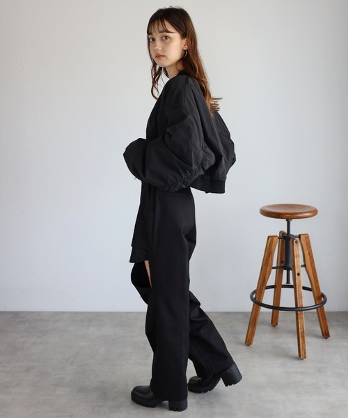 ENC（エンク）の「cropped MA-1 / クロップド丈MA-1（MA-1）」 - WEAR