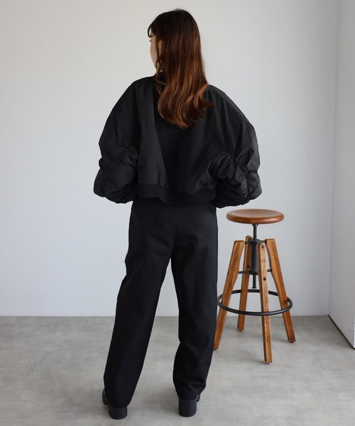 ENC（エンク）の「cropped MA-1 / クロップド丈MA-1（MA-1）」 - WEAR