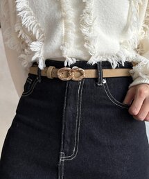 Thevon | ダブルリングバックルベルト(ベルト)