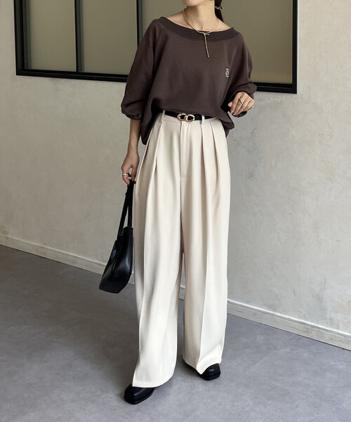 Thevon（ゼボン）の「ダブルリングバックルベルト（ベルト・レディース・ブラック/ブラウン/ベージュ・FREE）」の6枚目の写真