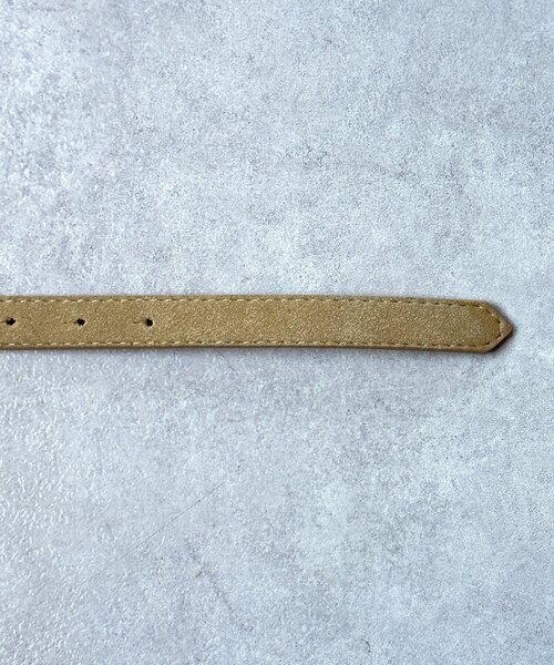 Thevon（ゼボン）の「ダブルリングバックルベルト（ベルト・レディース・ブラック/ブラウン/ベージュ・FREE）」の19枚目の写真