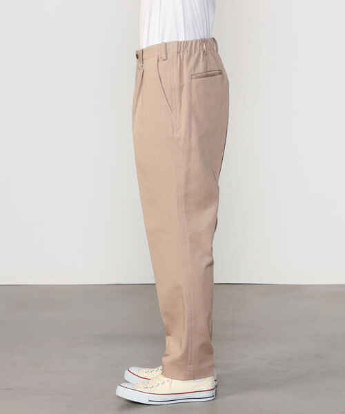 MORRIS & SONS | 1プリーツテーパードパンツ MEN（スラックス