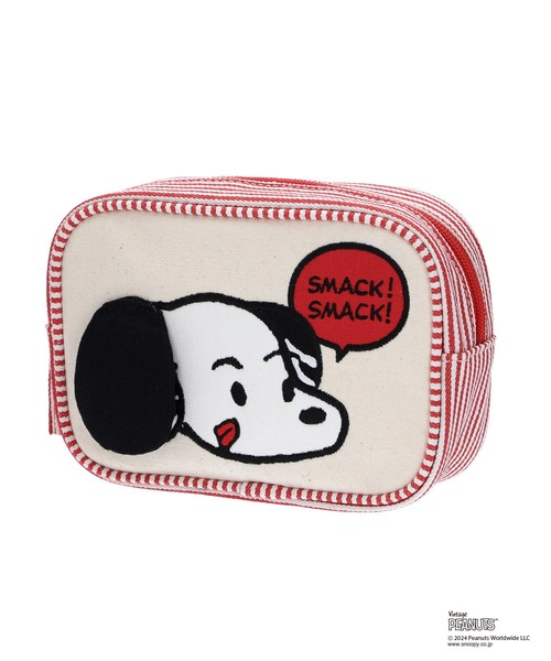 PEANUTS（ピーナッツ）の「MILKFED.× PEANUTS 75th POUCH（ポーチ・レディース・ホワイト・ONE SIZE）」の3枚目の写真