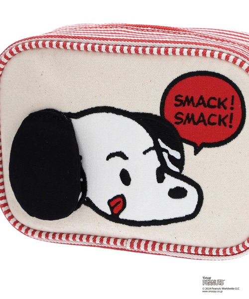 PEANUTS（ピーナッツ）の「MILKFED.× PEANUTS 75th POUCH（ポーチ・レディース・ホワイト・ONE SIZE）」の7枚目の写真