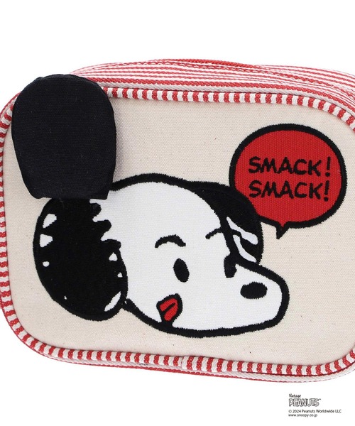 PEANUTS（ピーナッツ）の「MILKFED.× PEANUTS 75th POUCH（ポーチ・レディース・ホワイト・ONE SIZE）」の8枚目の写真