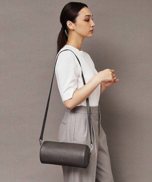 HIROFU(ヒロフ)の「【プリマCMH】レザーハンドバッグ 2WAY S 本革(商品番号:P25-35401)(ハンドバッグ・レディース・グレー系その他2/ワイン系2/オレンジ系9・01)」の4枚目の写真