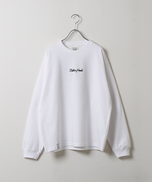ZIP FIVE(ジップファイブ)の「【Selfie freak】 イラスト バックプリント セルフィーガール 長袖 Tシャツ / ロンT / クルーネック(Tシャツ/カットソー・メンズ・ブラック/パープル/ホワイト・MEDIUM/LARGE/X-LARGE)」の13枚目の写真