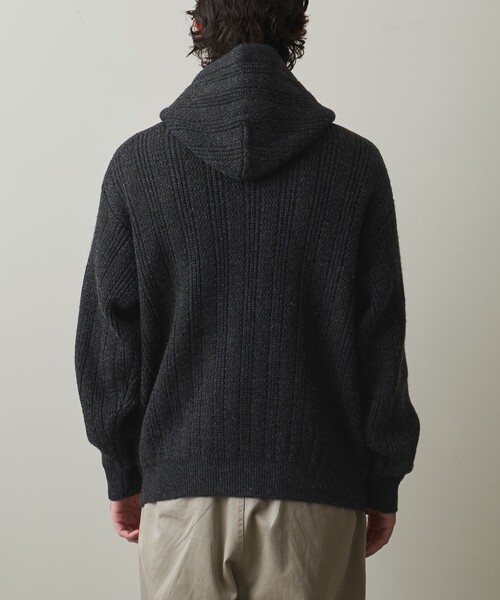 【美品】crepuscule × Steven Alan ニットパーカー Steven Alan（スティーブンアラン）の「＜crepuscule × Steven Alan