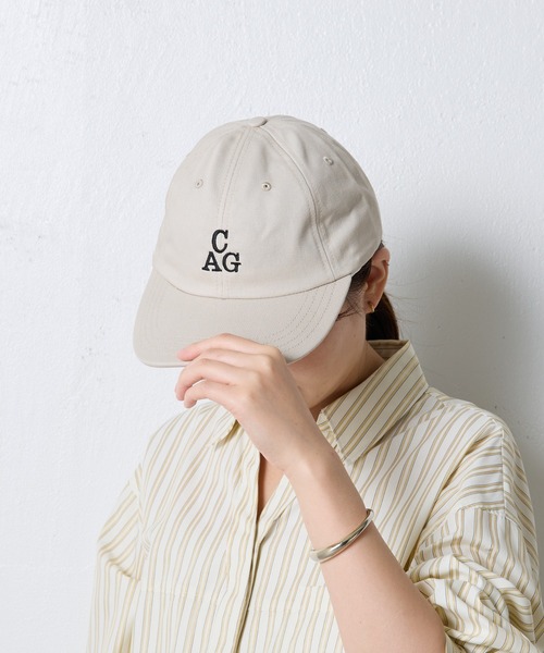 【セール】COOPERSTOWN/CAGロゴ刺繍キャップ(ハット)|Cooperstown Ball Cap(クーパーズタウンボールキャップ)