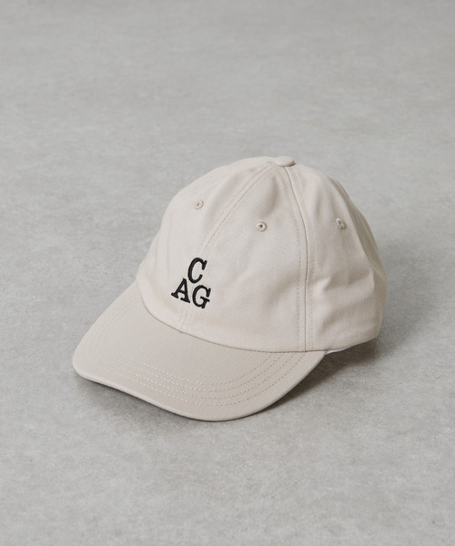 Cooperstown Ball Cap（クーパーズタウンボールキャップ）の「COOPERSTOWN/CAGロゴ刺繍キャップ（ハット・レディース・ベージュ・FREE）」の6枚目の写真