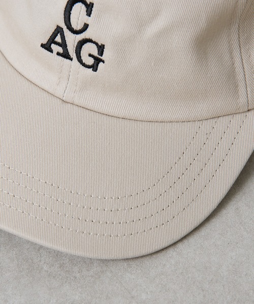 Cooperstown Ball Cap（クーパーズタウンボールキャップ）の「COOPERSTOWN/CAGロゴ刺繍キャップ（ハット・レディース・ベージュ・FREE）」の11枚目の写真