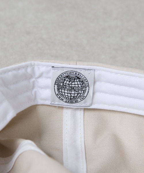 Cooperstown Ball Cap（クーパーズタウンボールキャップ）の「COOPERSTOWN/CAGロゴ刺繍キャップ（ハット・レディース・ベージュ・FREE）」の14枚目の写真