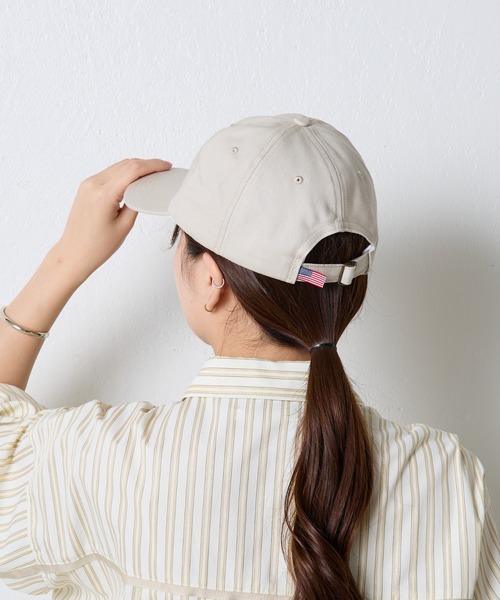 Cooperstown Ball Cap（クーパーズタウンボールキャップ）の「COOPERSTOWN/CAGロゴ刺繍キャップ（ハット・レディース・ベージュ・FREE）」の5枚目の写真