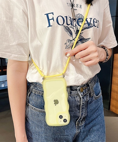 あしたのジョー 50th スマホケース　新品未使用 セール】iPhone ショルダーストラップ付きクリアケース（スマホケース