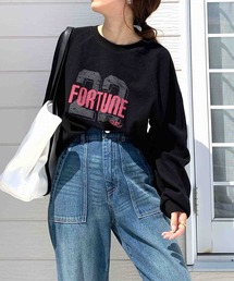 Q | ワッフルボリュームトップス(Tシャツ/カットソー)