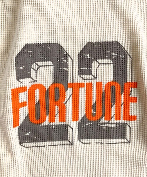 Q（キュー）の「ワッフルボリュームトップス（Tシャツ/カットソー・レディース・アイボリー/ブルー/ブラック・MEDIUM）」の8枚目の写真