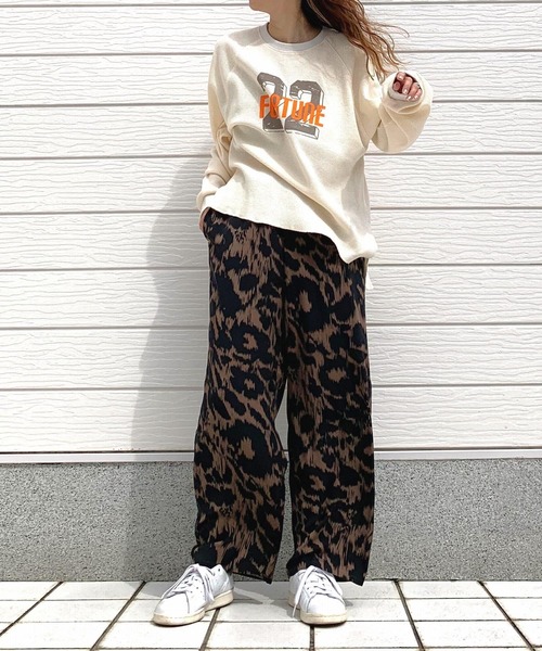 Q（キュー）の「ワッフルボリュームトップス（Tシャツ/カットソー・レディース・アイボリー/ブルー/ブラック・MEDIUM）」の11枚目の写真