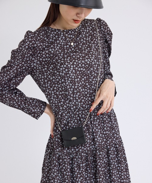 ROPE' PICNIC（ロペピクニック）の「マイクロミニチェーンバッグ（ショルダーバッグ・レディース・ブラック/キナリ/シルバー・FREE）」の18枚目の写真