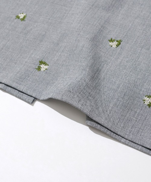 flower（フラワー）の「カームエンブロイダリースカート（スカート・レディース・ブラウン/グレー・FREE）」の12枚目の写真