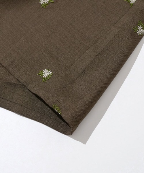 flower（フラワー）の「カームエンブロイダリースカート（スカート・レディース・ブラウン/グレー・FREE）」の17枚目の写真