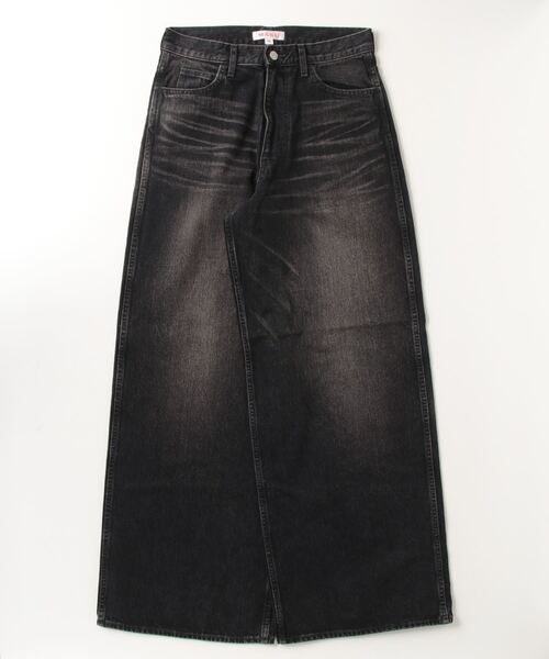 最安値 MASU デニムパンツ BLACK 46 中古・古着通販】masu (エムエーエスユー) 24SS MASUBOYS BAGGY