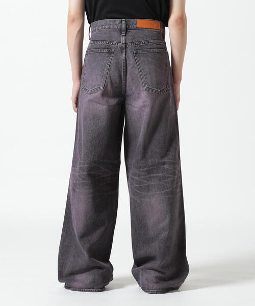 MASU（エムエーエスユー）の「MASU/エムエーエスユー/ "MASUBOYS" BAGGY JEANS（デニムパンツ・メンズ・ピンク/ブラック・44/42/46）」の5枚目の写真