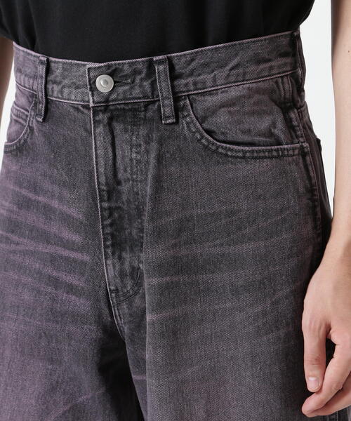 MASU（エムエーエスユー）の「MASU/エムエーエスユー/ "MASUBOYS" BAGGY JEANS（デニムパンツ・メンズ・ピンク/ブラック・44/42/46）」の6枚目の写真