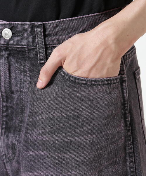 MASU（エムエーエスユー）の「MASU/エムエーエスユー/ "MASUBOYS" BAGGY JEANS（デニムパンツ・メンズ・ピンク/ブラック・44/42/46）」の8枚目の写真