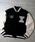 Ritzy�i���b�c�B�[�j�́ufelt patch sweat stadium jacket/�t�F���g�p�b�` �X�E�F�b�g �X�^�W�A���W���P�b�g ���f�B�[�X �����Y�i�X�E�F�b�g�j�v�b�u���b�N
