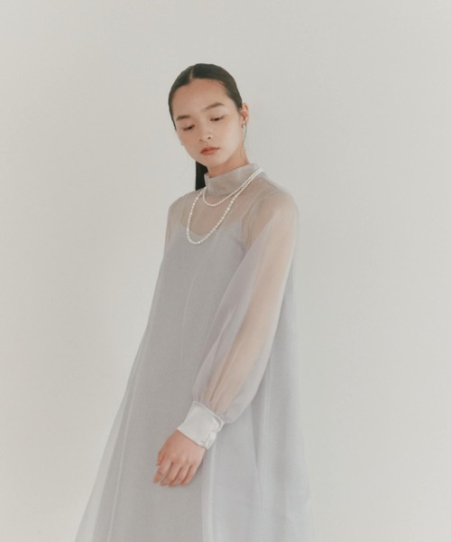 kaene（カエン）の「ダブルパールロング2wayネックレス（ベルト・レディース・オフホワイト・FREE）」の3枚目の写真