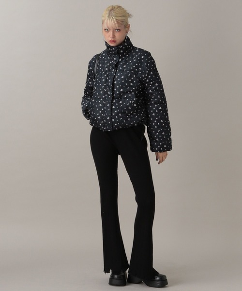 極美品✨トゥービーシック エコファーコンビブルゾン ティアード 中綿 M相当 極美品✨トゥービーシック エコファーコンビブルゾン ティアード