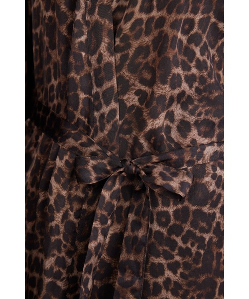 Intimissimi（インティミッシミ）の「Luxurious Leopard ビスコースサテン キモノガウン（ガウン/バスローブ・レディース・レオパード・M/L/S/M）」の3枚目の写真