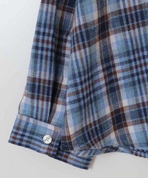 a.v.v（アーヴェヴェ）の「[160]フーディーパーカーシャツレイヤードトップス（シャツ/ブラウス・キッズ・ブラック/ブルー・160）」の9枚目の写真