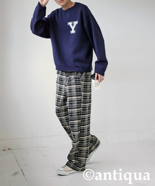 antiqua(アンティカ)の「チェック柄パンツ(その他パンツ・レディース・ブラック・MEDIUM/LARGE)」の11枚目の写真