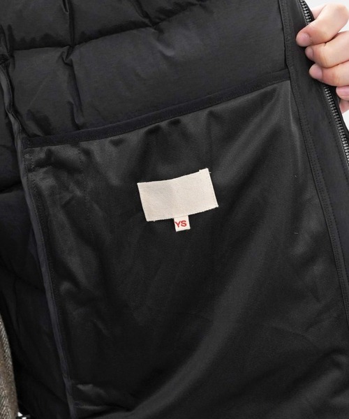 yoko sakamoto（ヨーコサカモト）の「【YOKO SAKAMOTO】SAMLESS DOWN PARKA（ダウンジャケット/コート・メンズ・ブラック・MEDIUM/LARGE）」の13枚目の写真