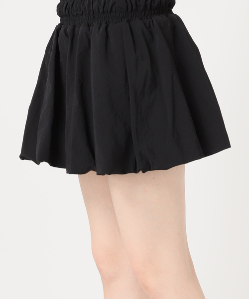 黒 バブルミニスカート 黒 バブルミニスカート