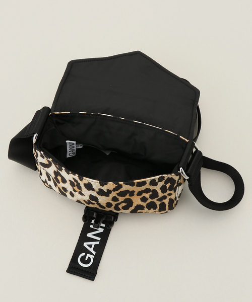 GANNI / ガニー】 Recycled Tech Mini Satchel（ショルダー