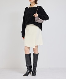 ROPE'（ロペ）の「ラムリバーラップミニスカート（スカート）」
