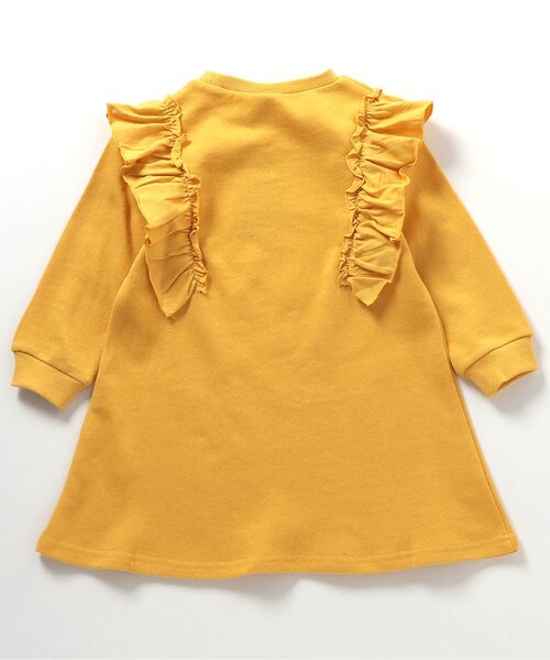 BREEZE(ブリーズ)の「カレッジフリルワンピース(ワンピース・キッズ・パープル/マスタード/グレー・100/80/90/110/120/130/140)」の13枚目の写真