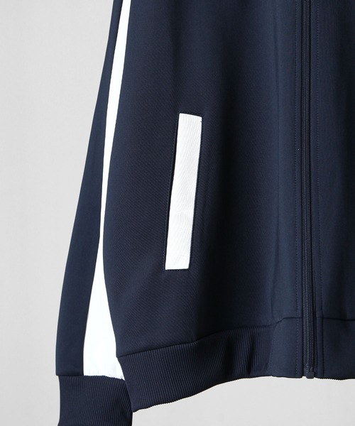 ZIP FIVE（ジップファイブ）の「【ZIP FIVE】 アニマル 刺繍 サイドライン ハイネック 長袖 トラックジャケット / スカジャン・スカジャージ（ジャージ・メンズ・ブラック/ネイビー・LARGE/MEDIUM/X-LARGE）」の13枚目の写真