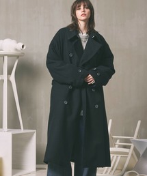 《UNISEX》【Italian Dead Stock Fabric】Prime-Over Trench Coat/プライムオーバートレンチコート【MAISON SPECIAL/メゾンスペシャル】