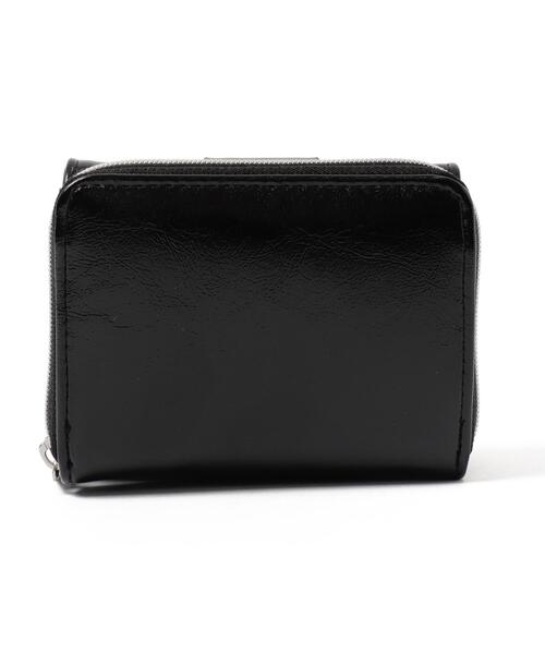 WEGO（ウィゴー）の「WEGO/ハトメベルトフラップウォレット（財布・レディース・ワイン/ブラック/ブラウン/シルバー・FREE）」の13枚目の写真