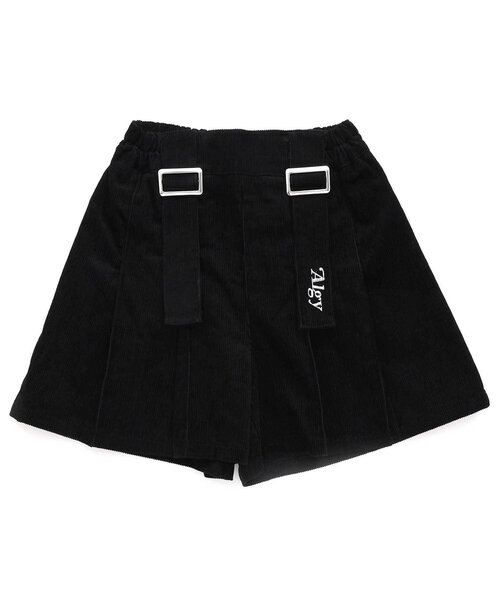 algy(アルジー)の「コーデュロイプリーツキュロット(その他パンツ・キッズ・ブラック/ベージュ/ミント・XX-SMALL/X-SMALL/SMALL/MEDIUM)」の7枚目の写真