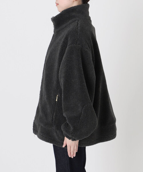 【新品】SLOBE IENA ウールコンボアスタンドコクーンブルゾン ウールコンボアスタンドコクーンブルゾン | スローブ イエナ